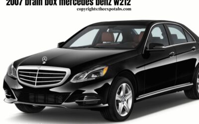 2007 brain box mercedes benz w212