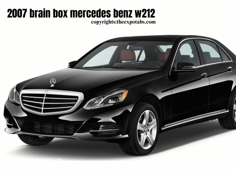 2007 brain box mercedes benz w212