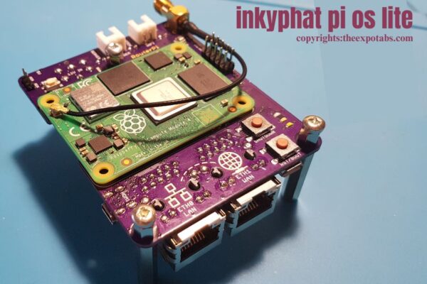 inkyphat pi os lite